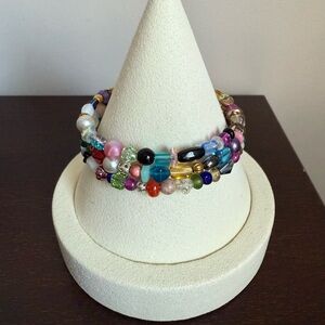 Handmade Colorful Beaded Bracelets
